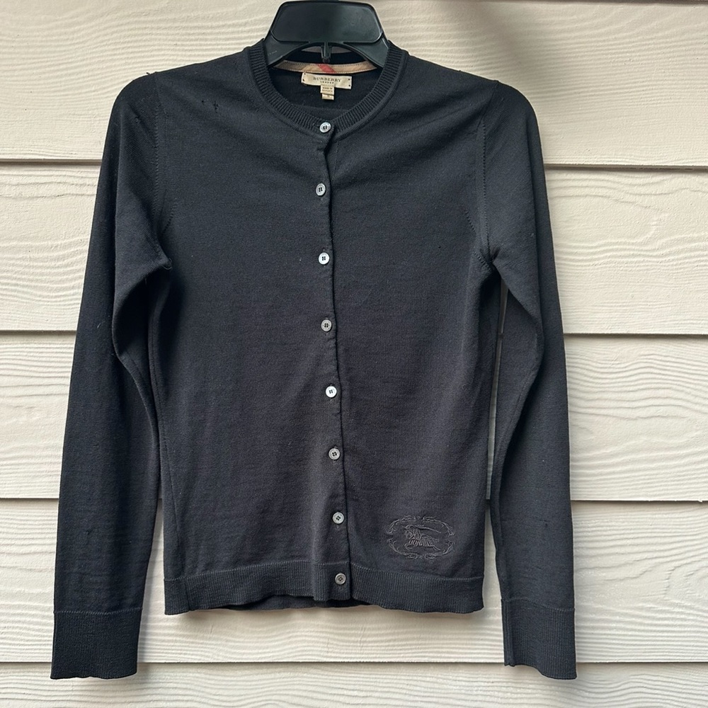Burberry black sweater size S